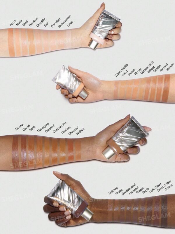 sheglam dew & done ملون خفيف للبشرة مع spf20 porcelain علامة تجارية جمال مكياج ميكب مستحضرات تجميل للنساء الفتيات مثالي لفصل الصيف الربيع مثالي ل y2k أزياء أنيقة عيد الأم هدية حفلة جاهز أفضل لون 43