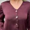 al najma عباءة عربية عصرية، للتنقل اليومي الكاجوال، عباءة متواضعة مع إبزيم معدني وشق للنساء طويلة ومتواضعة 6