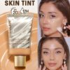 sheglam dew & done ملون خفيف للبشرة مع spf20 porcelain علامة تجارية جمال مكياج ميكب مستحضرات تجميل للنساء الفتيات مثالي لفصل الصيف الربيع مثالي ل y2k أزياء أنيقة عيد الأم هدية حفلة جاهز أفضل لون 10