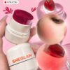 sheglam أحمر شفاه وخدود مرطب من jelly licious أحمر خدود مائي من 4 ألوان، يدوم طويلاً، صبغةة مزدوجة الاستخدام، مكياج للوجه بملمس هلامي حمره بلشر علامة تجارية جمال مكياج ميكب مستحضرات تجميل للنساء الفتيات مثالي لفصل الصيف الربيع مثالي ل y2k أزياء أنيقة عيد 2