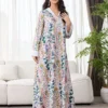 shein najma فستان نسائي فضفاض أنيق وفاخر وأنيق 15