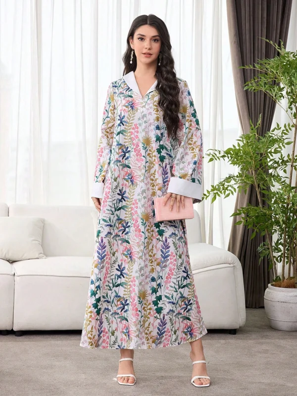 shein najma فستان نسائي فضفاض أنيق وفاخر وأنيق 16