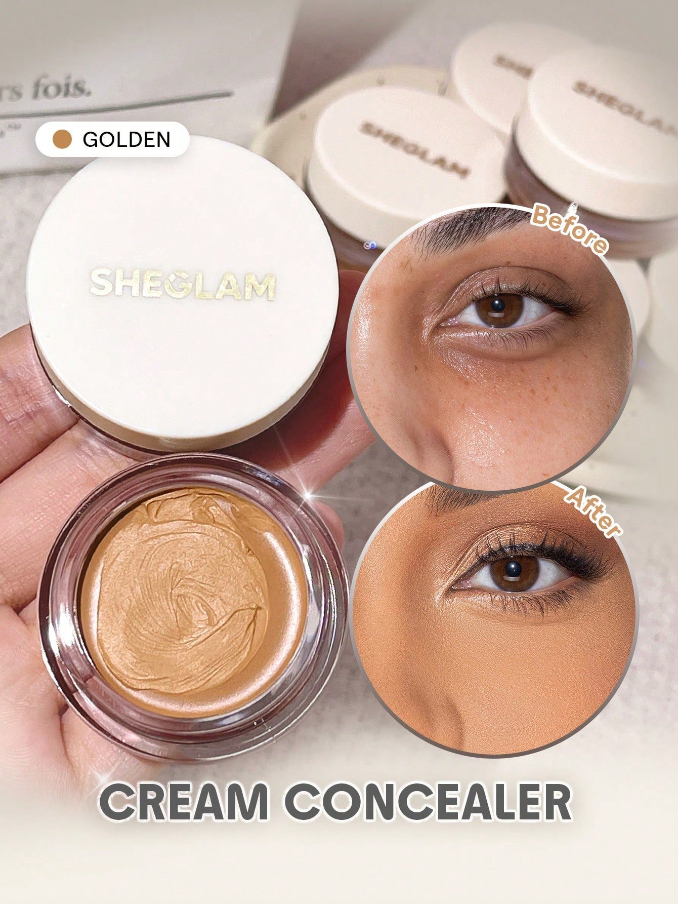 sheglam كريم إخفاء العيوب rapid retouch cream concealer linen كريم إخفاء العيوب rapid retouch cream concealer linen كريم إخفاء العيوب full cover cream concealer يدوم طويلاً مفتح/مُشرق تغطية كاملة/تغطية عالية مصحح خفيف الوزن يدوم طوال اليوم كونسيلر علامة ت 6