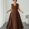 elenzga فستان ماكسي للسيدات ذوات الحجم الكبير مزين بأزرار بتصميم عملة نقدية قديمة، مناسب للعودة إلى المدرسة، التخرج، عيد الحب، مهرجان الموسيقى، عيد الأم، عيد الهالوين، ، عيد الفصح، اليوم الوطني، حفل التخرج، حفلة المواعدة، موسم الزفاف، الرحلات الخارجية 7