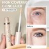 sheglam خافي عيوب like magic بتغطية كاملة لمدة 12 ساعة خافي عيوب سائل غير لامع يدوم طويلاً ومصحح للون مشرق وخفيف الوزن يدوم طوال اليوم ومرطب لوجهك طوال اليوم وخافي عيوب كونسيلر علامة تجارية جمال مكياج ميكب مستحضرات تجميل للنساء الفتيات مثالي لفصل الصيف ال 1