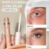 sheglam خافي عيوب like magic بتغطية كاملة لمدة 12 ساعة خافي عيوب سائل غير لامع يدوم طويلاً ومصحح للون مشرق وخفيف الوزن يدوم طوال اليوم ومرطب لوجهك طوال اليوم وخافي عيوب كونسيلر علامة تجارية جمال مكياج ميكب مستحضرات تجميل للنساء الفتيات مثالي لفصل الصيف ال 7