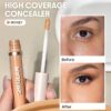 sheglam خافي عيوب like magic بتغطية كاملة لمدة 12 ساعة خافي عيوب سائل غير لامع يدوم طويلاً ومصحح للون مشرق وخفيف الوزن يدوم طوال اليوم ومرطب لوجهك طوال اليوم وخافي عيوب كونسيلر علامة تجارية جمال مكياج ميكب مستحضرات تجميل للنساء الفتيات مثالي لفصل الصيف ال 9