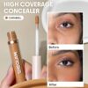 sheglam خافي عيوب like magic بتغطية كاملة لمدة 12 ساعة خافي عيوب سائل غير لامع يدوم طويلاً ومصحح للون مشرق وخفيف الوزن يدوم طوال اليوم ومرطب لوجهك طوال اليوم وخافي عيوب كونسيلر علامة تجارية جمال مكياج ميكب مستحضرات تجميل للنساء الفتيات مثالي لفصل الصيف ال 13