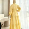 رداء طويل أنيق للنساء بلون موحد مع أزرار وحزام مربوط بعقدة وأكمام طويلة على شكل فانوس وحاشية مرقعة، مناسب للربيع والصيف والخريف والشتاء والاستخدام اليومي وأعياد الميلاد والحفلات والعشاء الرسمي والمواعدة 21
