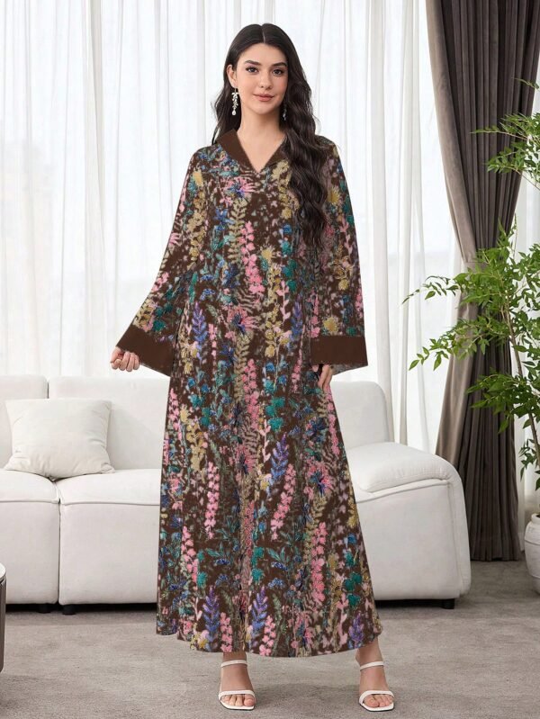 shein najma فستان نسائي فضفاض أنيق وفاخر وأنيق 5