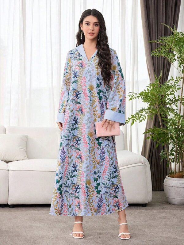 shein najma فستان نسائي فضفاض أنيق وفاخر وأنيق 2