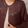 al najma عباءة نسائية أنيقة مزينة بالراين للحفلات 7