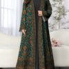 shein najma عباية عربية كاجوال طويلة الأكمام مطبوعة بطباعة رقمية زهرية للنساء ذوات الحجم الكبير، للربيع والخريف shein najma عباية عربية كاجوال طويلة الأكمام مطبوعة بطباعة رقمية زهرية للنساء ذوات الحجم الكبير، للربيع والخريف