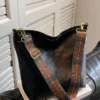 حقيبة يد كبيرة السعة بطراز بوهيمي، حقيبة كتف/متقاطعة بحزام عريق عتيق، حقيبة دلو عالية الجودة للتنقل 10