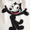shein felix the cat طقم قميص وسروال داخلي للنساء مريح مزين بتصميم كرتوني بألوان متباينة 3