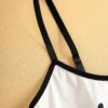 shein felix the cat طقم قميص وسروال داخلي للنساء مريح مزين بتصميم كرتوني بألوان متباينة 5