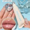 sheglam crystal glaze عناية مرطبة للشفاه berry smoothie روج ملمع شفاه شفاف جلوس علامة تجارية جمال مكياج ميكب مستحضرات تجميل للنساء الفتيات مثالي لفصل الصيف الربيع مثالي ل y2k أزياء أنيقة عيد الأم هدية حفلة جاهز أفضل لون 1