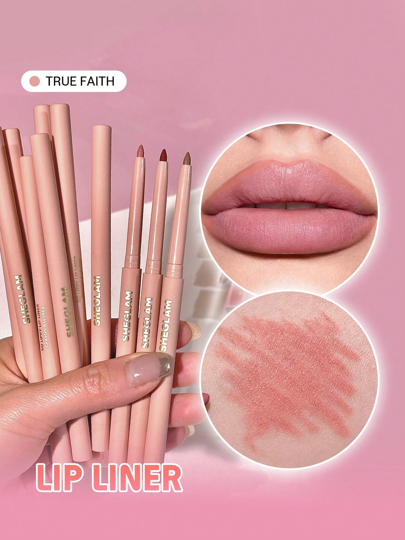 sheglam قلم تحديد الشفاه so lippy قلم تحديد الشفاه الكريمي غير اللامع misty rose ذو الصبغة العالية لا يتلاشى بسهولة، ناعم كالحرير، لون غير لامع، مكياج الشفاه، حفلة عيد الميلاد ، قلم تحديد الشفاه روج محدد قوس شفايف علامة تجارية جمال مكياج ميكب مستحضرات تجم sheglam قلم تحديد الشفاه so lippy قلم تحديد الشفاه الكريمي غير اللامع misty rose ذو الصبغة العالية لا يتلاشى بسهولة، ناعم كالحرير، لون غير لامع، مكياج الشفاه، حفلة عيد الميلاد ، قلم تحديد الشفاه روج محدد قوس شفايف علامة تجارية جمال مكياج ميكب مستحضرات تجم
