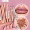 sheglam قلم تحديد الشفاه so lippy قلم تحديد الشفاه الكريمي غير اللامع misty rose ذو الصبغة العالية لا يتلاشى بسهولة، ناعم كالحرير، لون غير لامع، مكياج الشفاه، حفلة عيد الميلاد ، قلم تحديد الشفاه روج محدد قوس شفايف علامة تجارية جمال مكياج ميكب مستحضرات تجم 2
