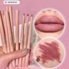 sheglam قلم تحديد الشفاه so lippy ولكن أولاً، قلم تحديد الشفاه الكريمي غير اللامع بلون القهوة، ذو صبغة عالية لا يتلاشى بسهولة، ناعم حريري، لون غير لامع، مكياج الشفاه، حفلة عيد الميلاد يوم ، قلم تحديد الشفاه 3