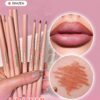 sheglam قلم تحديد الشفاه so lippy قلم تحديد الشفاه الكريمي غير اللامع misty rose ذو الصبغة العالية لا يتلاشى بسهولة، ناعم كالحرير، لون غير لامع، مكياج الشفاه، حفلة عيد الميلاد ، قلم تحديد الشفاه روج محدد قوس شفايف علامة تجارية جمال مكياج ميكب مستحضرات تجم 6