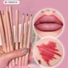 sheglam قلم تحديد الشفاه so lippy قلم تحديد الشفاه الكريمي غير اللامع misty rose ذو الصبغة العالية لا يتلاشى بسهولة، ناعم كالحرير، لون غير لامع، مكياج الشفاه، حفلة عيد الميلاد ، قلم تحديد الشفاه روج محدد قوس شفايف علامة تجارية جمال مكياج ميكب مستحضرات تجم 13