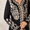 al najma جلابيات قفاطين فستان أنثوي بطبعة زهرية وياقة على شكل حرف v وأكمام طويلة 6