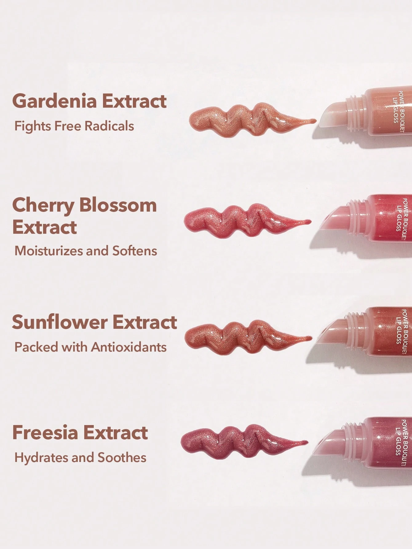 sheglam ملمع شفاه power bouquet ملمع شفاه مرطب ملون لامع من freesia زيت شفاه غير لاصق مرطب للشفاه بخلاصة الفريزيا للعناية بالشفاه ملمع شفاه بني لعيد الميلاد المجيد في الشتاء روج ملمع شفاه شفاف جلوس علامة تجارية جمال مكياج ميكب مستحضرات تجميل للنساء الفتيا 12