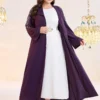 al najma عباية عربية أنيقة طويلة للمرأة بمقاسات كبيرة 4