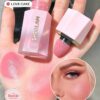 sheglam أحمر خدود سائل color bloom أحمر خدود سائل real مقاوم للماء يدوم طويلاً ذو صبغة عالية لا يتلاشى توهج يدوم طويلاً مكياج خفيف الوزن للوجه حمره بلشر علامة تجارية جمال مكياج ميكب مستحضرات تجميل للنساء الفتيات مثالي لفصل الصيف الربيع مثالي ل y2k أزياء 8