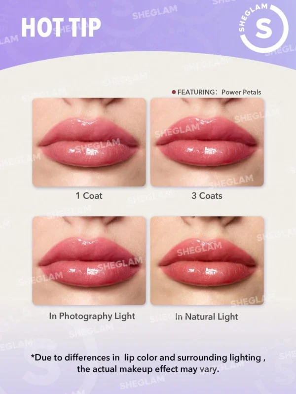 sheglam ملمع شفاه power bouquet ملمع شفاه مرطب ملون لامع من freesia زيت شفاه غير لاصق مرطب للشفاه بخلاصة الفريزيا للعناية بالشفاه ملمع شفاه بني لعيد الميلاد المجيد في الشتاء روج ملمع شفاه شفاف جلوس علامة تجارية جمال مكياج ميكب مستحضرات تجميل للنساء الفتيا 13