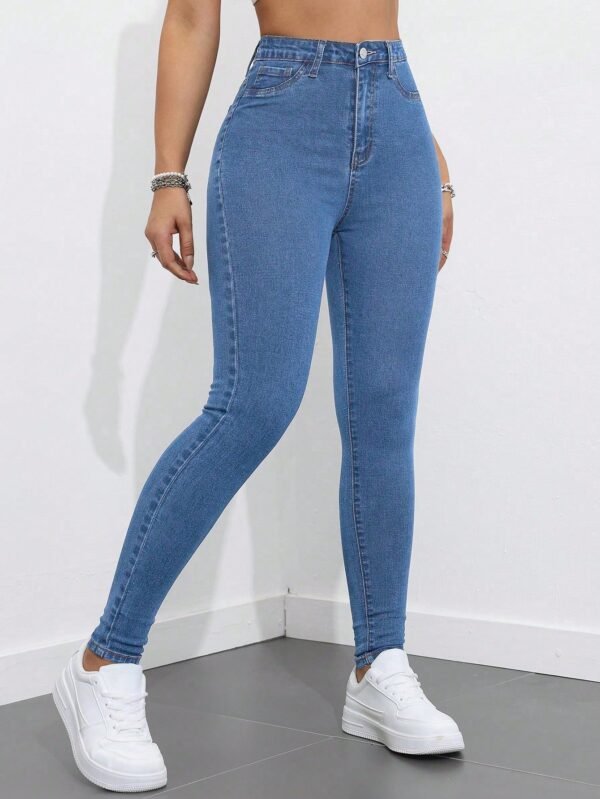 shein icon جينز نحيل يومي نسائي 14
