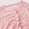 shein mod بلوزة نسائية بأكمام طويلة مزينة بالكشكشة والدانتيل والجاكار، بطراز غربي وكلاسيكي وعتيق من سبعينيات القرن الماضي، مناسبة للسهرات الفردية 5