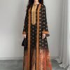 shein najma عباية كارديجان طويلة كاجوال للنساء بطبعة زهرية تدرجية ذات أكمام طويلة، مناسبة للربيع والخريف 10
