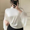 dazy قميص أنيق بأكمام طويلة فاخر وكريم 7