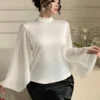 dazy قميص أنيق بأكمام طويلة فاخر وكريم 9