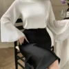 dazy قميص أنيق بأكمام طويلة فاخر وكريم 10