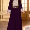 shein najma فستان ماكسي أنيق بطبعات زهرية وياقة على شكل حرف v وأكمام طويلة بطراز عربي، للربيع والخريف 11