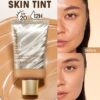 sheglam dew & done ملون خفيف للبشرة مع spf20 porcelain علامة تجارية جمال مكياج ميكب مستحضرات تجميل للنساء الفتيات مثالي لفصل الصيف الربيع مثالي ل y2k أزياء أنيقة عيد الأم هدية حفلة جاهز أفضل لون 13
