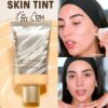 sheglam dew & done ملون خفيف للبشرة مع spf20 porcelain علامة تجارية جمال مكياج ميكب مستحضرات تجميل للنساء الفتيات مثالي لفصل الصيف الربيع مثالي ل y2k أزياء أنيقة عيد الأم هدية حفلة جاهز أفضل لون 1