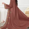 shein najma عباية كاردجان طويلة كاجوال للنساء بطبعات زهور وهندسية مزيفة بالتطريز، أكمام طويلة، للربيع والخريف 5