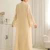 al najma عباءة نسائية فضفاضة أنيقة بأكمام واسعة، مناسبة للربيع والصيف والخريف 4