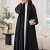 al najma عباءة عربية أنيقة وأنيقة للسيدات ذوات الحجم الكبير al najma عباءة عربية أنيقة وأنيقة للسيدات ذوات الحجم الكبير