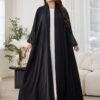 al najma عباءة عربية أنيقة وأنيقة للسيدات ذوات الحجم الكبير 4