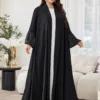 al najma عباءة عربية أنيقة وأنيقة للسيدات ذوات الحجم الكبير 5