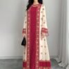 shein najma فستان نسائي بطراز بوهيمي أنيق بطبعة زهرية عتيقة، طقم قطعتين من الفستان الماكسي بياقة دائرية والكارديجان، بطراز عربي، موضة الربيع والصيف 12