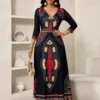 shein lady petite فستان نسائي أنيق بطباعة عتيقة، ملابس صيفية للنساء، ملابس عطلة للنساء، فساتين ربيع وصيف للنساء، فستان عطلة 4