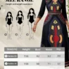 shein lady petite فستان نسائي أنيق بطباعة عتيقة، ملابس صيفية للنساء، ملابس عطلة للنساء، فساتين ربيع وصيف للنساء، فستان عطلة 7