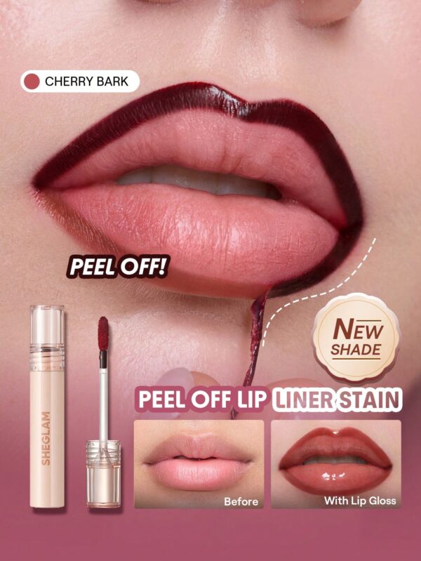 sheglam fall in line محدد شفاه قابل للتقشير pinky promise روج محدد قوس شفايف علامة تجارية جمال مكياج ميكب مستحضرات تجميل للنساء الفتيات مثالي لفصل الصيف الربيع مثالي ل y2k أزياء أنيقة عيد الأم هدية حفلة جاهز أفضل لون 1