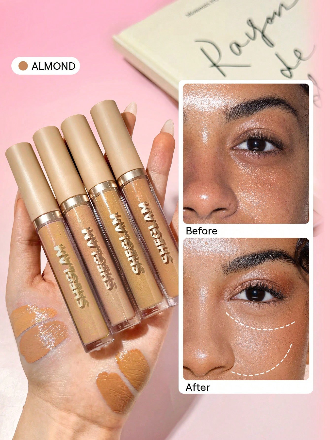 sheglam like magic كونسيلر مرطب golden علامة تجارية جمال مكياج ميكب مستحضرات تجميل للنساء الفتيات مثالي لفصل الصيف الربيع مثالي ل y2k أزياء أنيقة عيد الأم هدية حفلة جاهز أفضل لون 12
